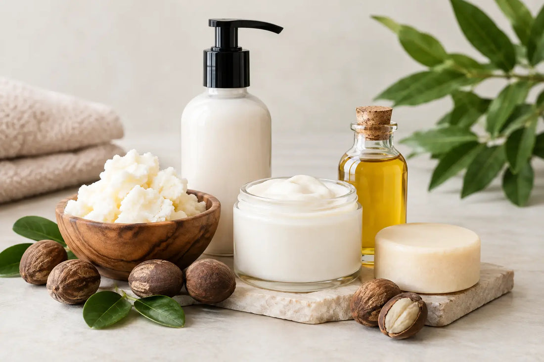 How to Build a Shea Butter Body Care Set