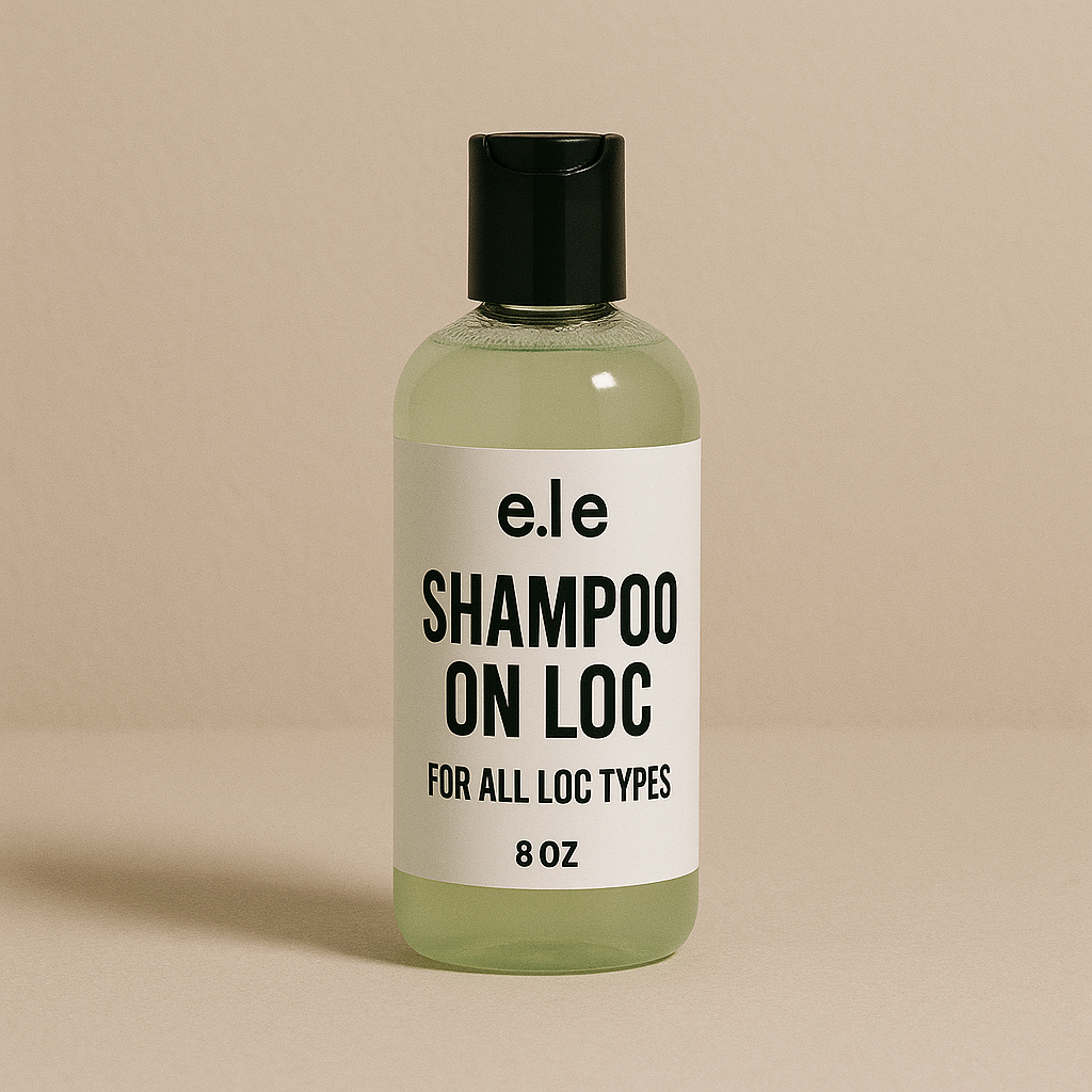 e.l.e “Shampoo On Loc” – Deep-Cleaning Shampoo for All Loc Types (8oz)