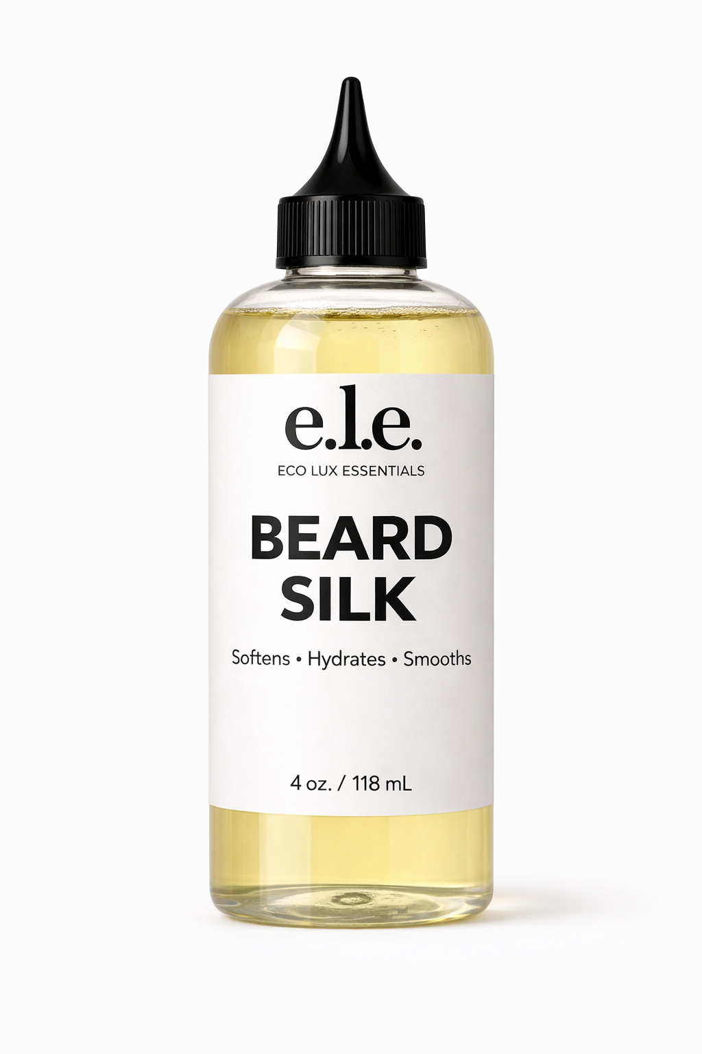 e.l.e- Beard Silk – Lightweight Hydrating Beard Oil for Soft, Smooth, Healthy Growth