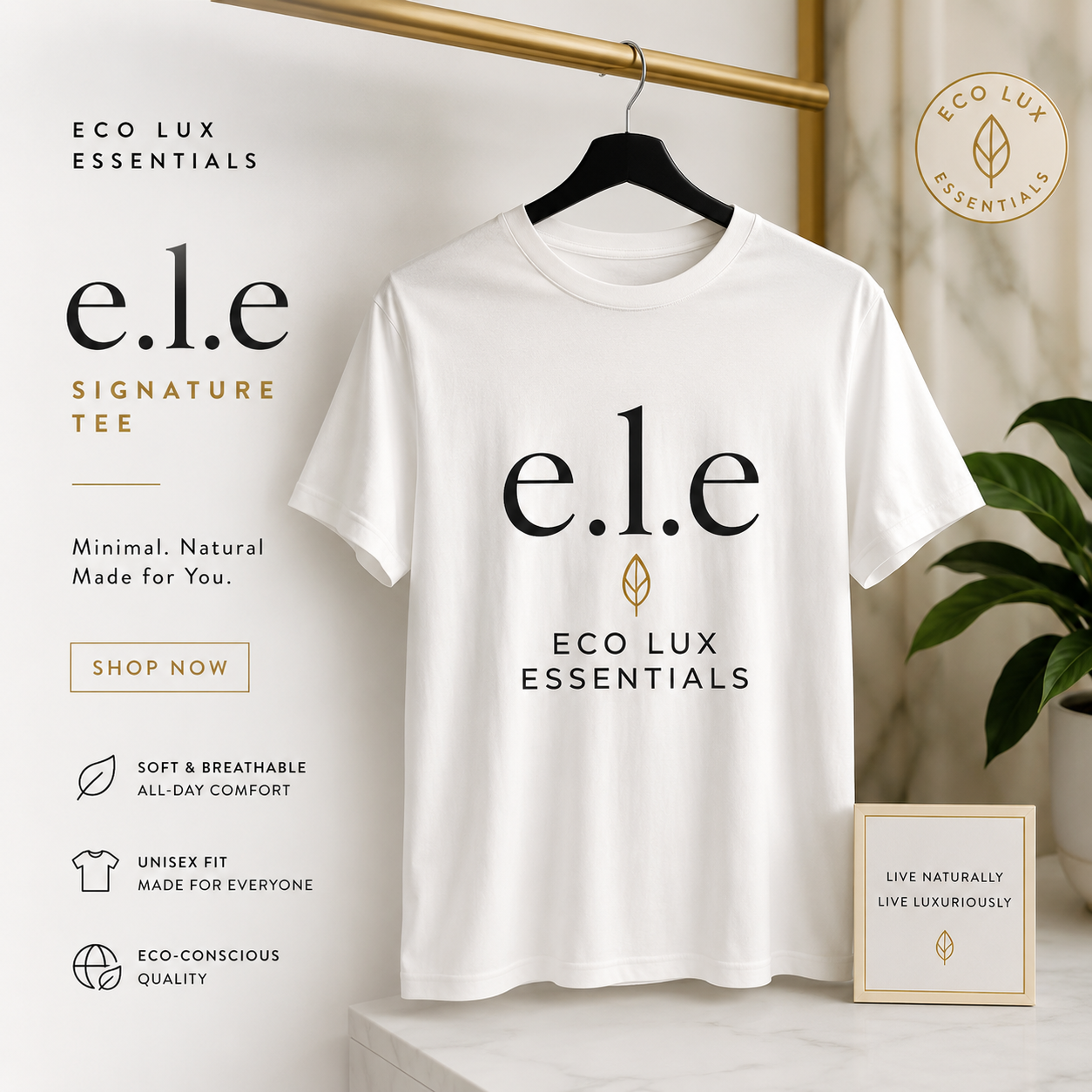 e.l.e. Signature Tee