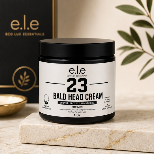 23 Bald Head Cream™ | Premium Moisturizing Cream for Bald Heads & Beards