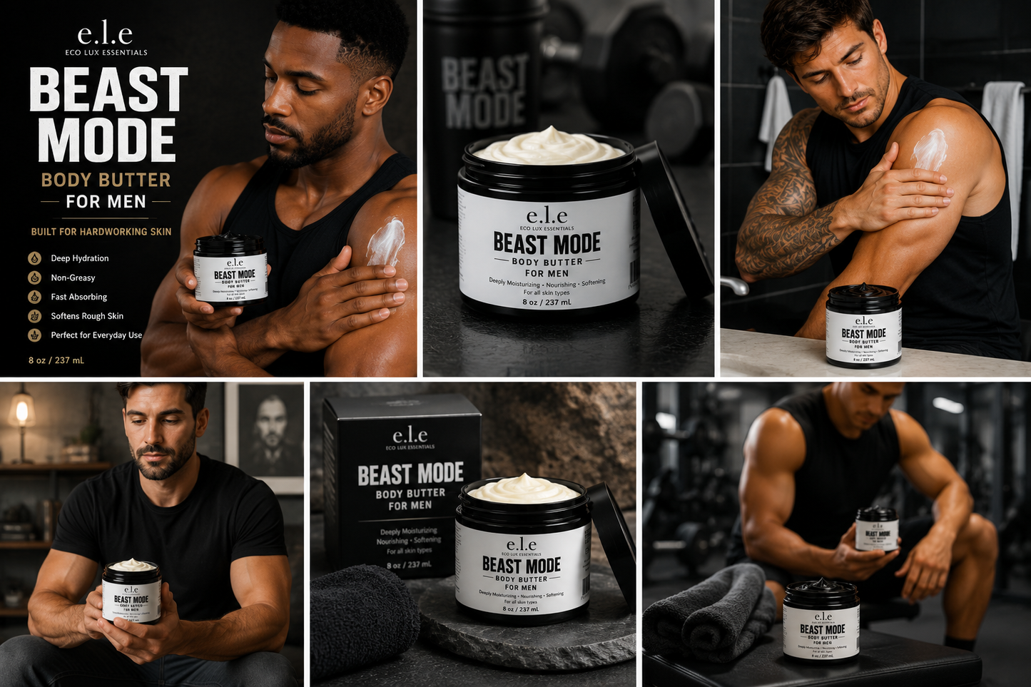 Beast Mode Body Butter For Men