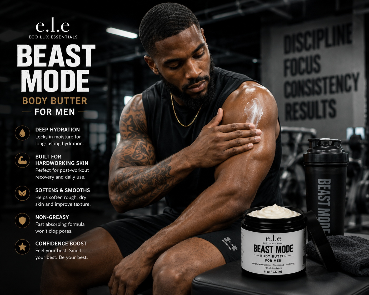 Beast Mode Body Butter For Men