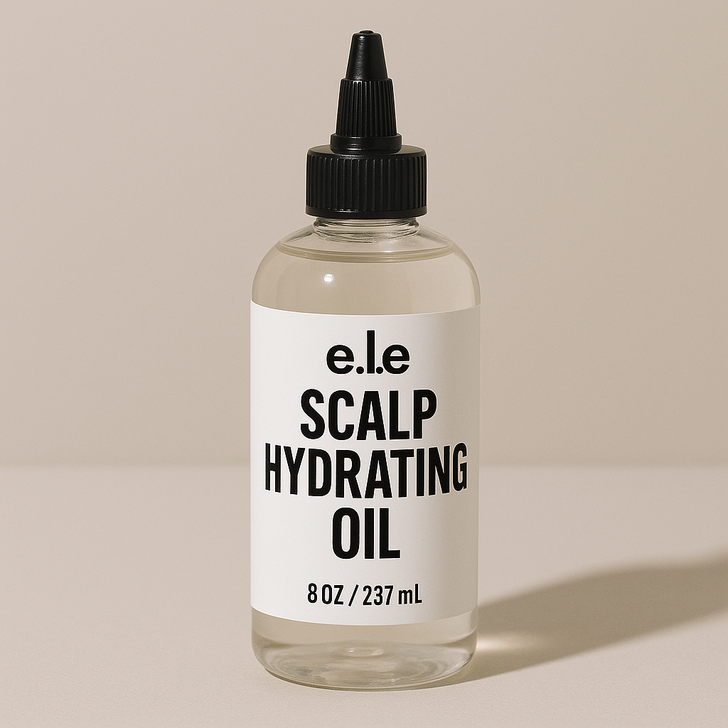 e.l.e Hydrating Scalp Oil – 4 oz | Lightweight Nourishing Scalp Treatment