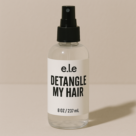 e.l.e Detangle My Hair – 8 oz | Lightweight Leave-In Detangler for Natural Hair & Locs