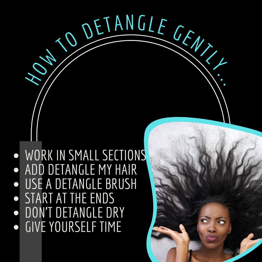 e.l.e Detangle My Hair – 8 oz | Lightweight Leave-In Detangler for Natural Hair & Locs